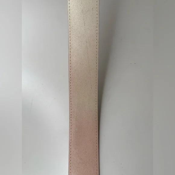 Y2K Crystal Heart Western Belt Pink Ombre Rhinestone Buckle Wide Festival Med - Picture 6 of 7